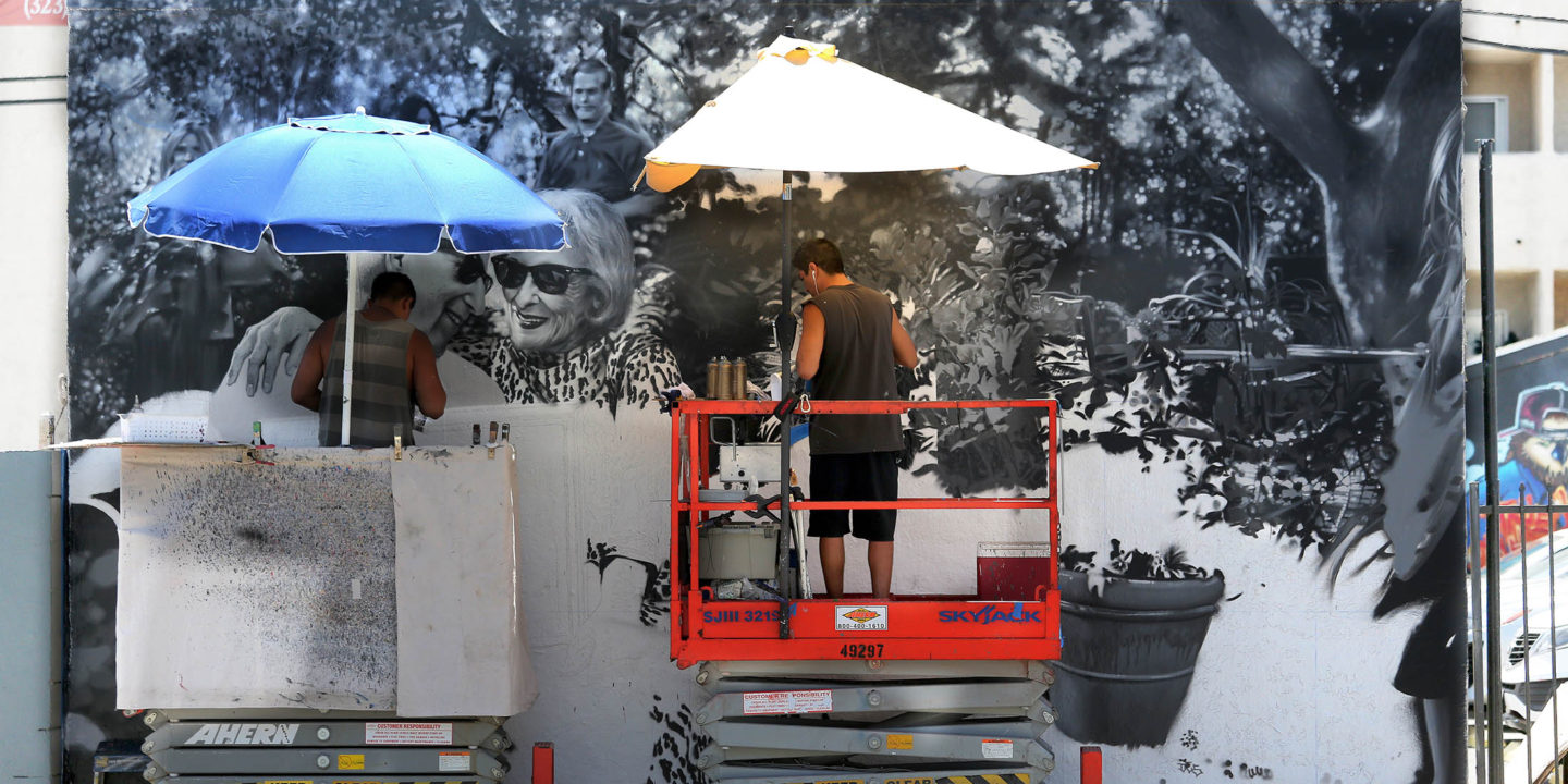 Hollywood Street Painter