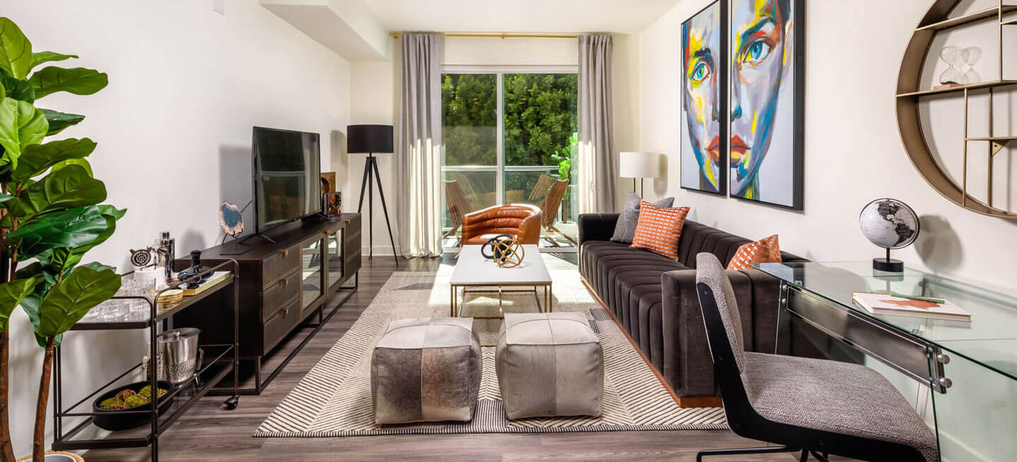 One Bedroom Living Room